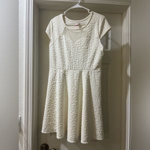 White Skater Skirt Dress